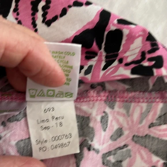 Lilly Pulitzer Pink and Black Panda Dress - Picture 10 of 12